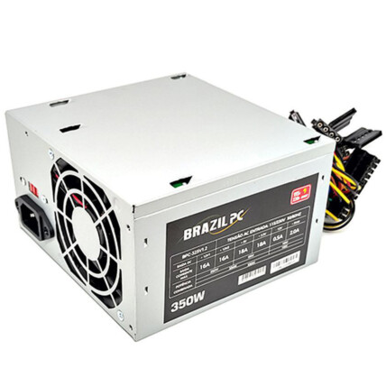 Fonte ATX Brazil PC 350W Real s/ Cabo - BPC-325V1.2