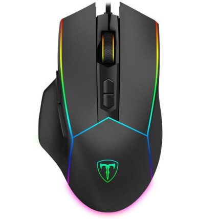 Mouse Gamer T-Dagger Camaro RGB 8000 DPI 8 Botões Preto - T-TGM306