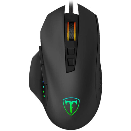 Mouse Gamer T-Dagger Warrant Officer RGB 4800 DPI 6 Botões Preto - T-TGM203 
