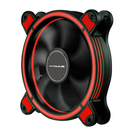 Cooler Fan Ring Mymax Spectrum 120mm 22 LEDs Vermelho - MYC/FC-SP12025/RD