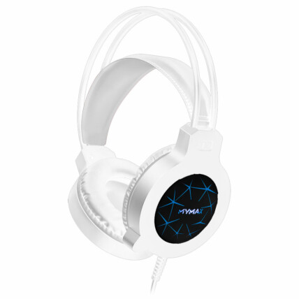 Headset Gamer Mymax Apolo com Microfone P2 3.5mm Branco - MHP-SP- APOL51/WH