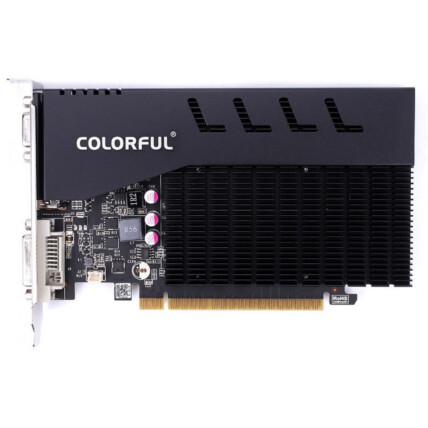 Placa de Vídeo Colorful GeForce GT 710 V2.0 1GB GDDR3 64Bit - G-C710 NF 1G-V