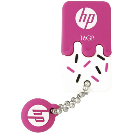 Pen drive HP 16GB Mini USB 2.0 Rosa - V178P