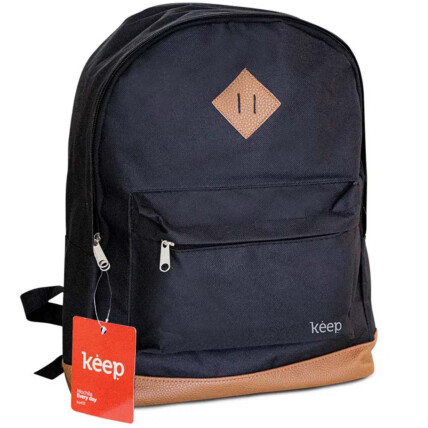 Mochila Para Notebook 15,6 Pol. Keep Everyday Multilaser Preto e Marrom - BO435