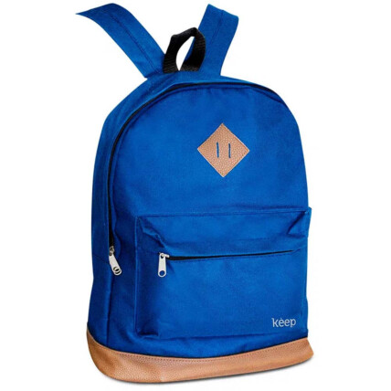 Mochila Para Notebook 15,6 Pol. Keep Everyday Multilaser Azul e Marrom - BO436