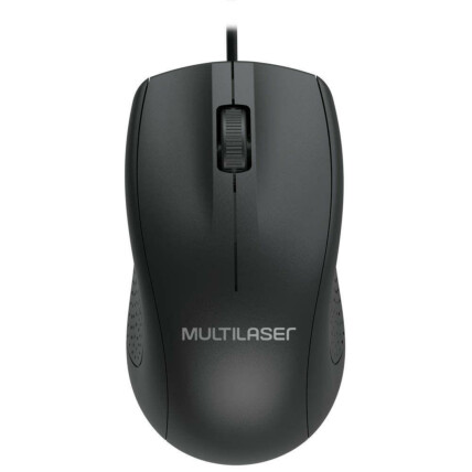 Mouse Multilaser Large Box Preto USB - MO308