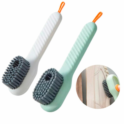 Escova de Limpeza Longa Multiuso com Dispenser 17cm - TOP1151