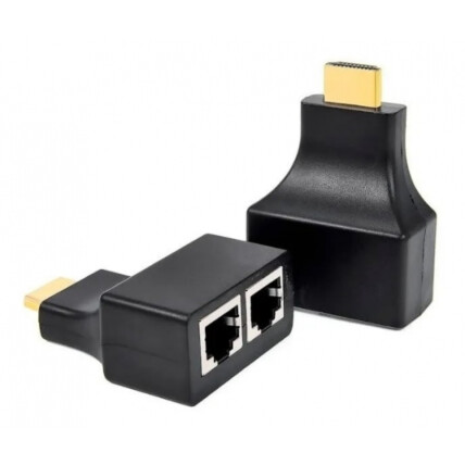 Extensor HDMI Via Cabo de Rede Rj45 até 30 Metros - KP-AD100