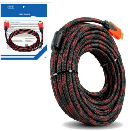 Cabo HDMI Para HDMI 15 Metros Plug V1.4 Kp-Yp5003 15m