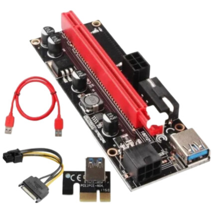 Placa PCI Express Extensor Cabo USB 3.0 KNUP - KP-PL906