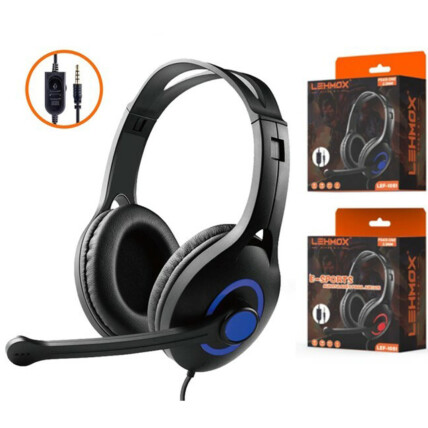 Headset Gamer com Microfone para Ps4 X-One P2 3.5mm Lehmox - LEF-1051