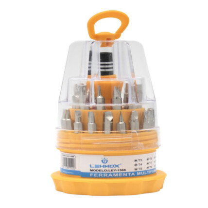 Kit Chaves de Precisão Ferramentas Multifuncionais Lehmox - LEY-1566