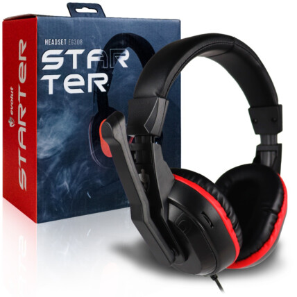 Fone de Ouvido Gamer Headset PC STARTER com Fio EG308 - EVOLUT