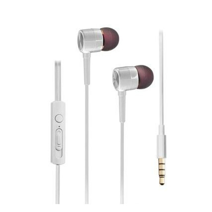 Fone de Ouvido Intra Auricular Pulse Sport com Microfone Branco Multilaser - PH329