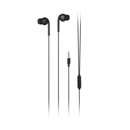 Fone de Ouvido com Fio Earhook Slim Earbud Preto Multilaser - PH352