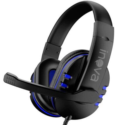 Fone Headset Gamer com Microfone Estéreo Conexão 2 P2 Inova - FON-8639
