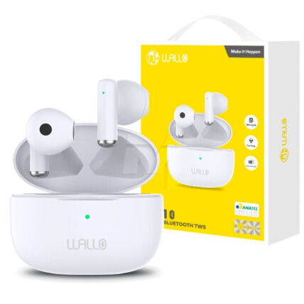 Fone Bluetooth sem Fio TWS Wireless WALLO - T21