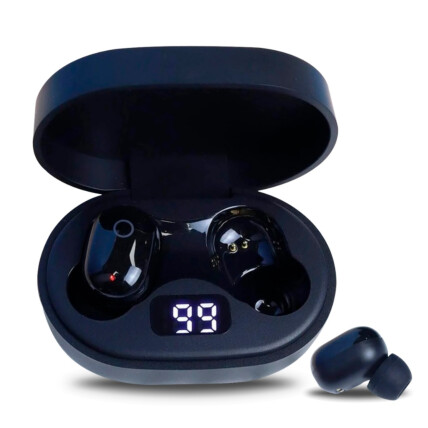 Fone de Ouvido Bluetooth sem Fio AirDots Case com Display ALTOMEX - A-987
