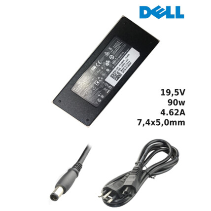 Fonte para Notebook Compatível com DELL 19,5V 4.62A 90W 7,4x5mm SUMEXR - DE-12