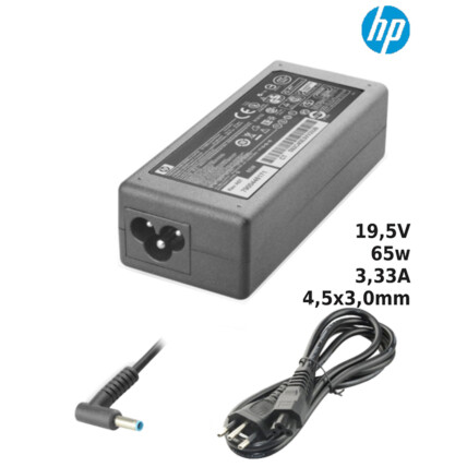 Fonte para Notebook Compatível com HP 19,5V 3.33A 65W 4,5x3,0mm SUMEXR - H-7
