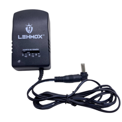 Fonte de Alimentação Universal com 6 Pinos e Regulagem de Tensão 3 á 12V LEHMOX - LEY-668
