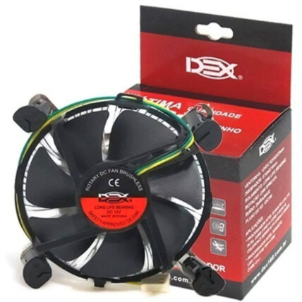 Cooler para Processador Intel com Soquete 775/1150/1155/1156 Dex - DX-7115