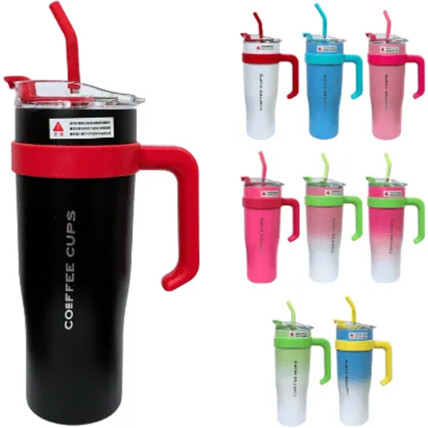 Caneca Térmica com Alça 1.2L de Aço Inoxidável - AN033 