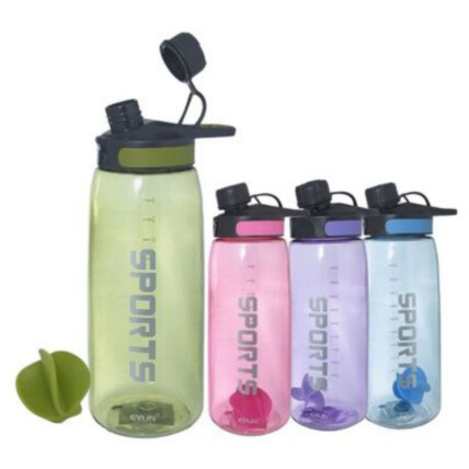 Garrafa Plástica Squeeze com Agitador 900ml - TOP0855