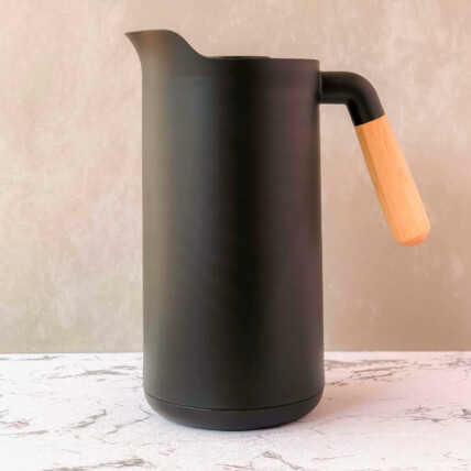 Garrafa Termica 1 Litro Café Jarra Nórdica com Cabo de Madeira - SP762