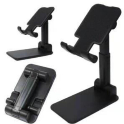 Suporte de Mesa Para Celular e Tablet Ajustável Verde - JE-017