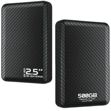 HD Externo 500GB 2.5 Polegadas para Armazenamento KNUP - KP-HD810
