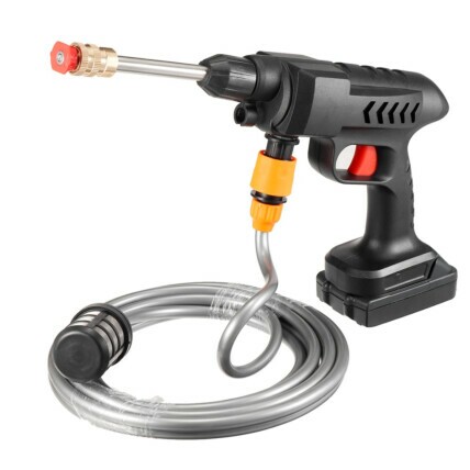 Pistola de Água Lavadora Automotiva 240W Sem Fio Alta Pressão Multifuncional - KP-GY014