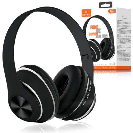 Headphone Bluetooth 5.3 sem Fio Estereo LEHMOX - LEF-1025