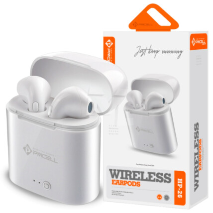 Fone Bluetooth Earpods 5.0 TWS Wireless PMCELL - HP-26