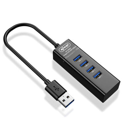 Hub USB 3.0 e 2.0 4 Portas Extensor USB KNUP - KP-HB500