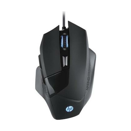 Mouse Gamer Usb Com Iluminação Led 4000 dpi Preto HP - G200 
