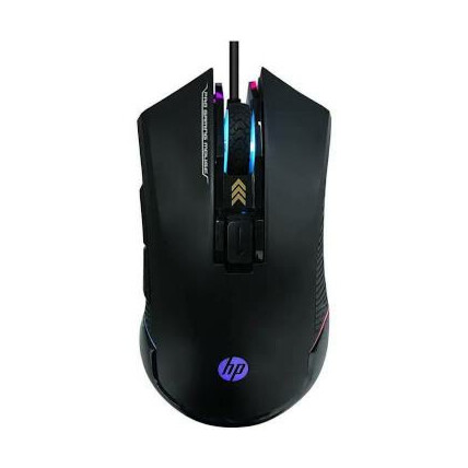 Mouse Gamer Usb Com Iluminação Led RGB 6200 dpi Preto Hp - G360