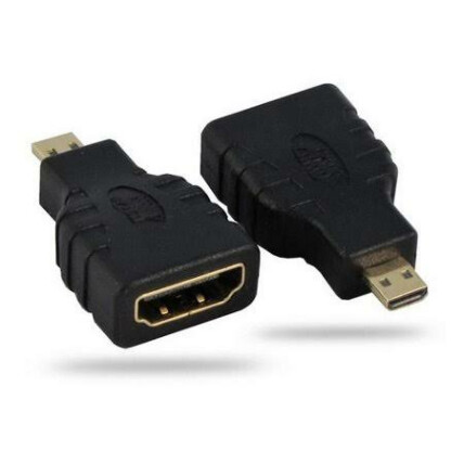 Conector Adaptador Hdmi Fêmea para micro Hdmi Macho Exbom - 01224