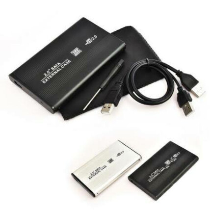 Case para HD Externo Notebook USB 2.0 Super Speed - SATA-20-25