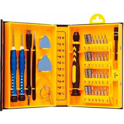 Conjunto de Chave de Fenda Magnética 38 Em 1 para Consertos de Smartphones e Notebooks Profissional - KLTE-3801/ 6097A