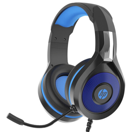 Fone Headset com Microfone HP Dobrável 2P2+Usb Preto - DHE-8010