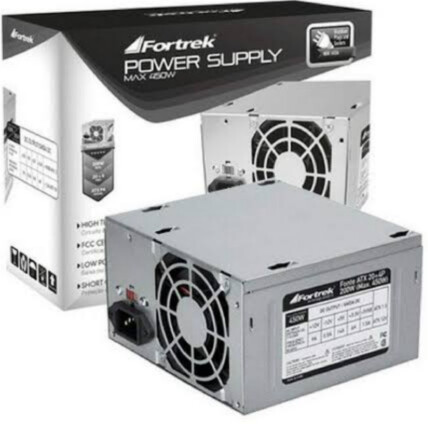 Fonte ATX 200W Reais Fortrek com caixa 20+4P - 62849