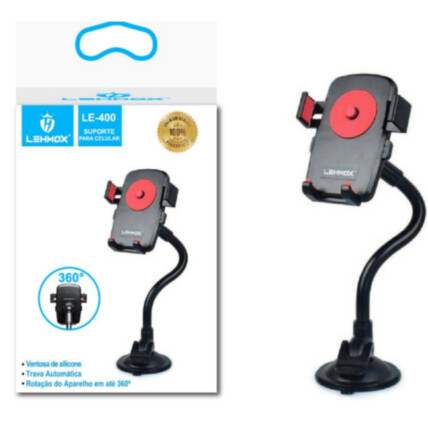 Suporte Veicular Universal Artculado para Smartphones - LE-400
