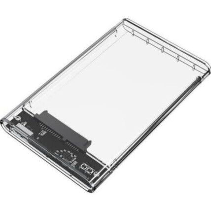 Case Para HD 2,5 Polegadas Usb 2.0 Transparente - BM758