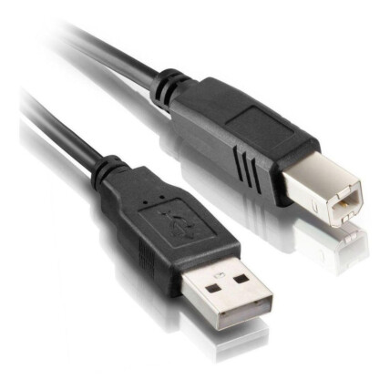 Cabo de Impressora Usb 2.0 AM + BM 150cm - 03506