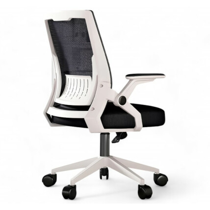 Cadeira Escritorio Ergonomica Giratória e com Altura Ajustavel METALRED M103 - BRANCO