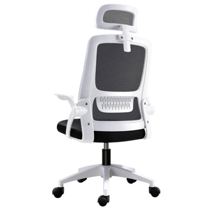 Cadeira Escritório Ergonômica até 100Kg MetalRed M255 Branca Altura Ajustável