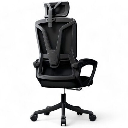 Cadeira Escritorio Ergonomica MetalRed M3014 Preta com Ajustes