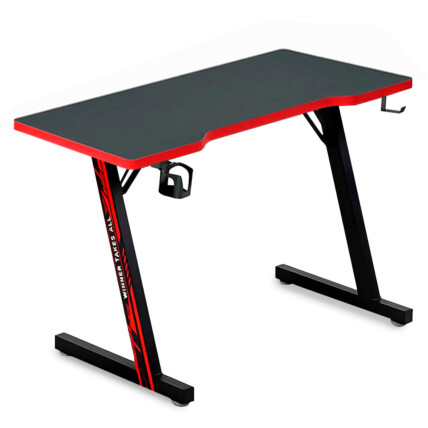 Mesa Gamer 80cm para Computador MetalRed M6007 com Suporte para Headset e Copo 