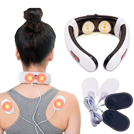 Massageador de Pescoço Cervical Lombar Portátil - LG-C121A